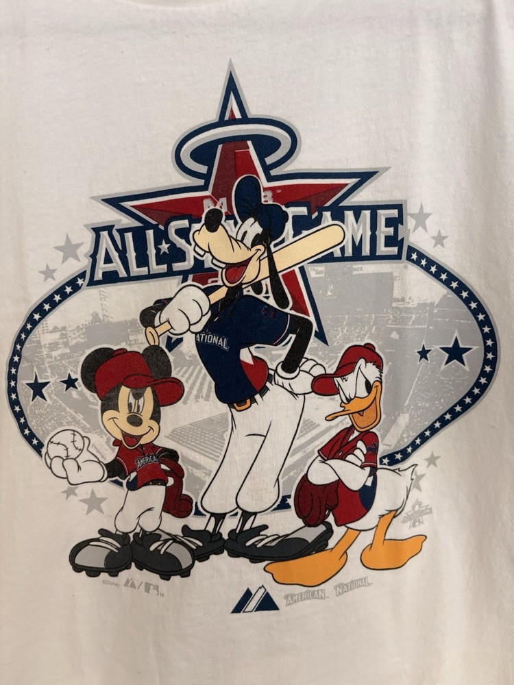 2010 MLB All Star Game Disney Goofy Donald Mickey Mouse