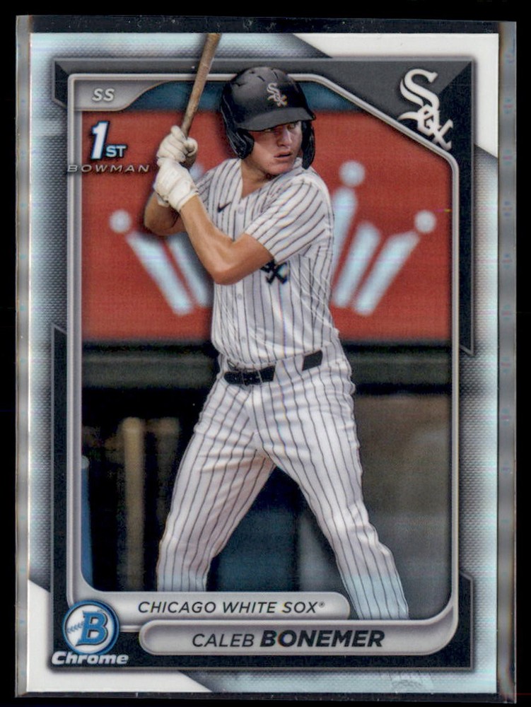 2024 Bowman Draft #BDC-31 Caleb Bonemer Chrome Refractor