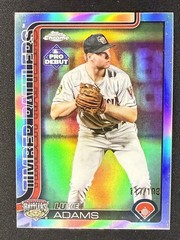 2025 Topps Pro Debut – Chrome Luke Adams #PDC-69 Refractor /199 (RC)