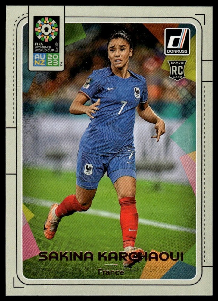 2023 Donruss FIFA Women&rsquo;s World Cup Sakina Karchaoui #52