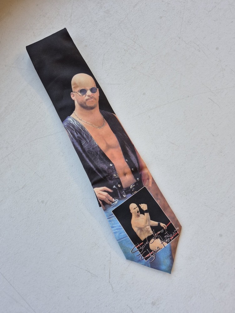 Stone Cold Steve Austin Neck Tie | Ralph Martin 1998 Titan Sports