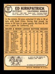 1968 Topps #552 Ed Kirkpatrick Angels EX *5m