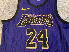 Nike Kobe Bryant Nike Lakers City Edition Lore Series Jersey Sz 48
