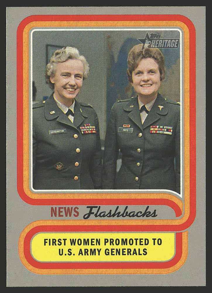 2019 Topps Heritage #NF-13 First Women News Flashbacks