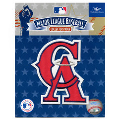 California Angels &lsquo;CA&rsquo; Logo Word Jersey Logo Emblem MLB Sleeve Patch