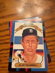 1988 Donruss – Diamond Kings Alan Trammell #4 Tigers HOF