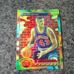 1993-94 Topps Finest – Brad Daugherty #100 Refractor NM Basketball Card