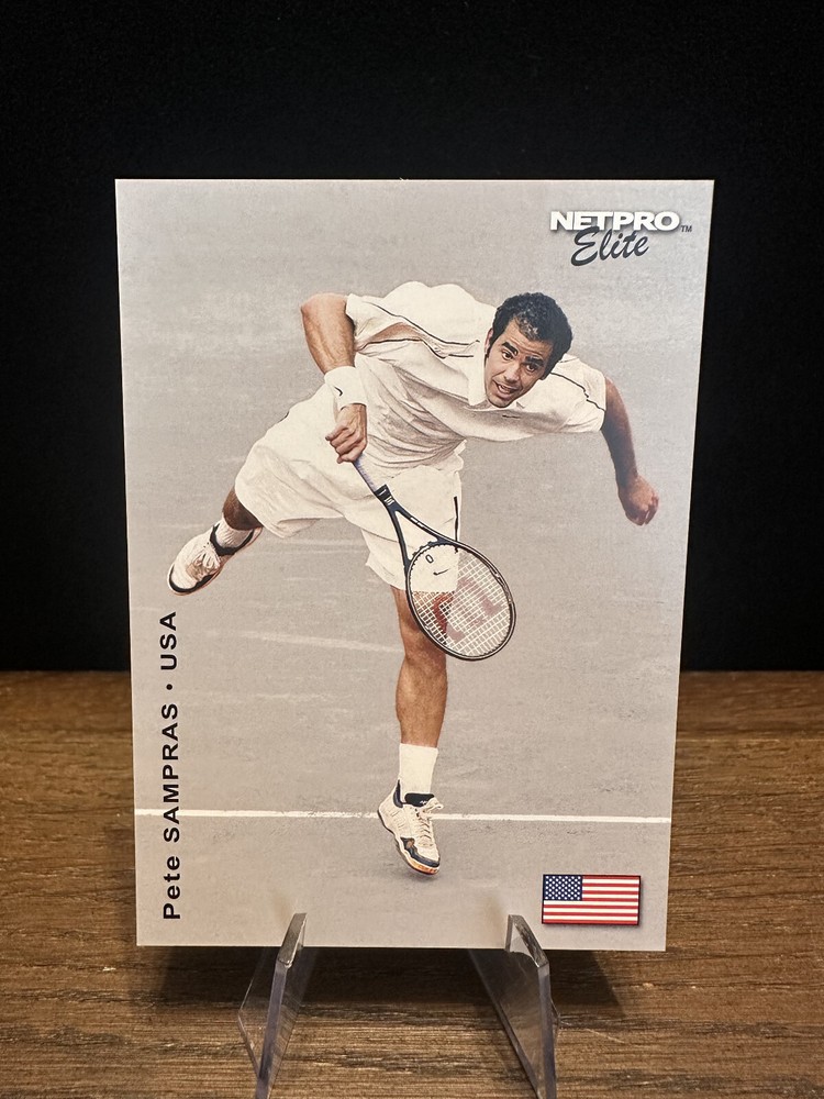 2003 NetPro Elite #E14 PETE SAMPRAS – Event Edition ROOKIE Card *RARE*