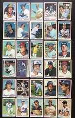 1978 Topps Baseball 598/726 Lot Nolan Ryan Rose Reggie HOF&rsquo;s Rookies No Dupes