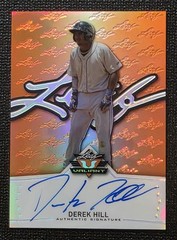 A 2014 Leaf Orange Derek Hill Auto 23/50 #BA-DH1 Tigers
