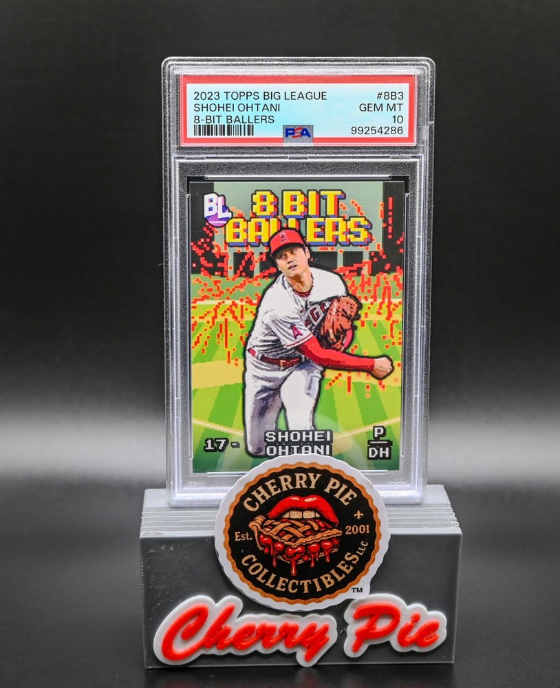 2023 Topps Big League #8B3 Shohei Ohtani 8-Bit Ballers PSA 10 GEM MINT