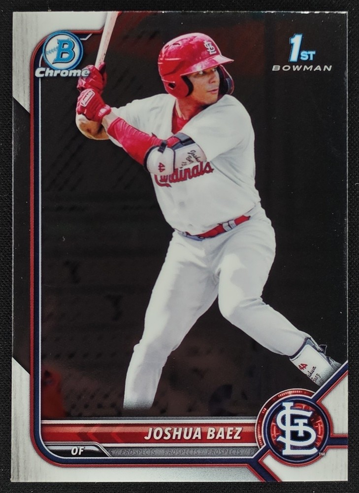 2022 Bowman Joshua Baez Chrome 1st Prospect BCP-112