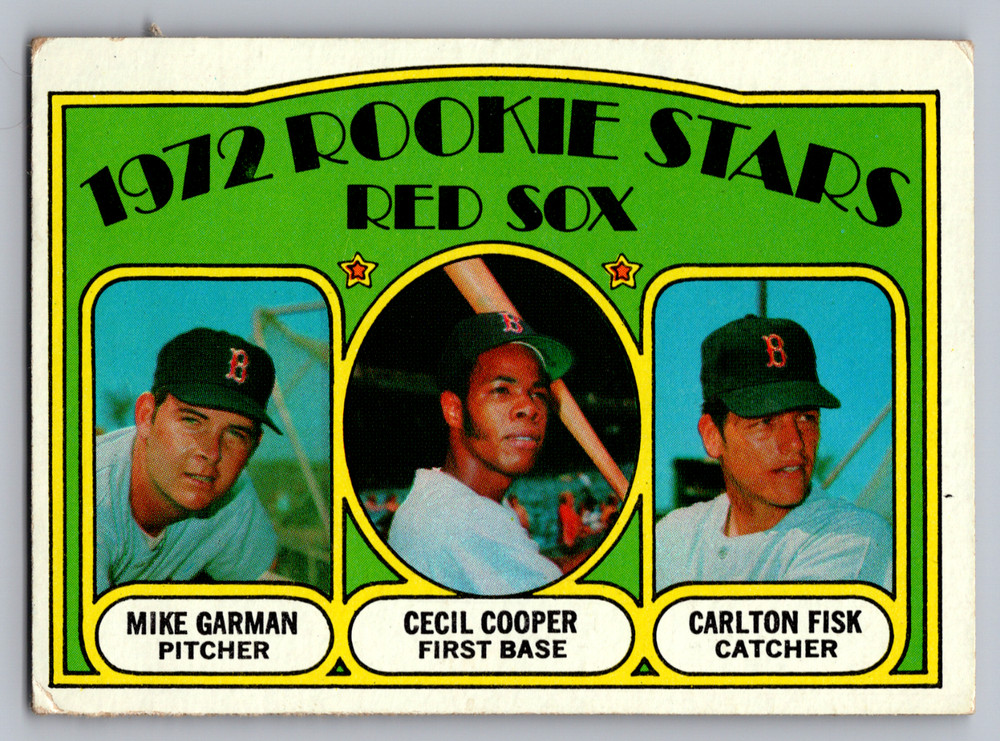 1972 TOPPS #79 CARLTON FISK BOSTON RED SOX ROOKIE
