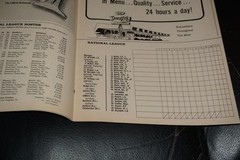 1967 BASEBALL ALL STAR GAME PROGRAM ANAHEIM MANTLE CLEMENTE BANKS AARON MAYS
