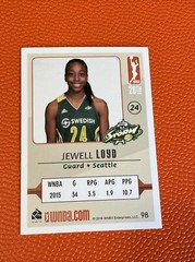 2016 Rittenhouse WNBA Jewell Loyd Seattle Storm Notre Dame Fighting Irish