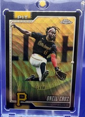 2026 Topps Chrome Oneil Cruz Black Wave Refractor 2/10 Pittsburgh Pirates