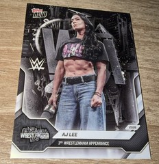 2026 Topps Now WWE WrestleMania 42 Las Vegas AJ LEE #13 *IN HAND**