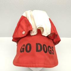 Hat Vintage Georgia Bulldogs Red White Custom Handmade 1 OF A KIND ORIGINAL