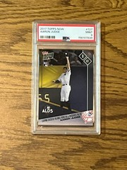 2017 TOPPS NOW #727 AARON JUDGE RC PSA 9