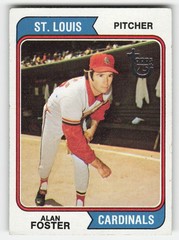 2023 Topps Heritage #442 Alan Foster 50th Anniversary Buybacks Cardinals