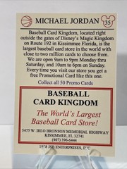 1988 Baseball Card Kingdom Promos #35 Michael Jordan