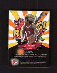 2021-22 Wild Card Alumination #AC-12 JD Davison Comix Orange/Yellow #/85