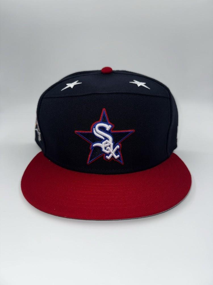 New Era Navy/Red Chicago White Sox 2025 MLB All-Star Game Hat 59FIFTY Pick Size