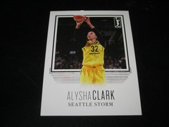 ALYSHA CLARK 2018 RITTENHOUSE WNBA CARD # 92 -1/500 SP