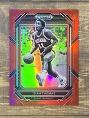 2023 Panini Prizm Isiah Thomas Indiana Lot (6) – Silver Green Purple Orange Ice