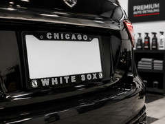 Chicago White Sox License Plate Frame Cover – Black – EliteAuto3K