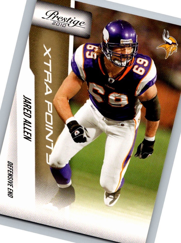 2010 Panini Prestige Xtra Points Gold Jared Allen 110 094/250
