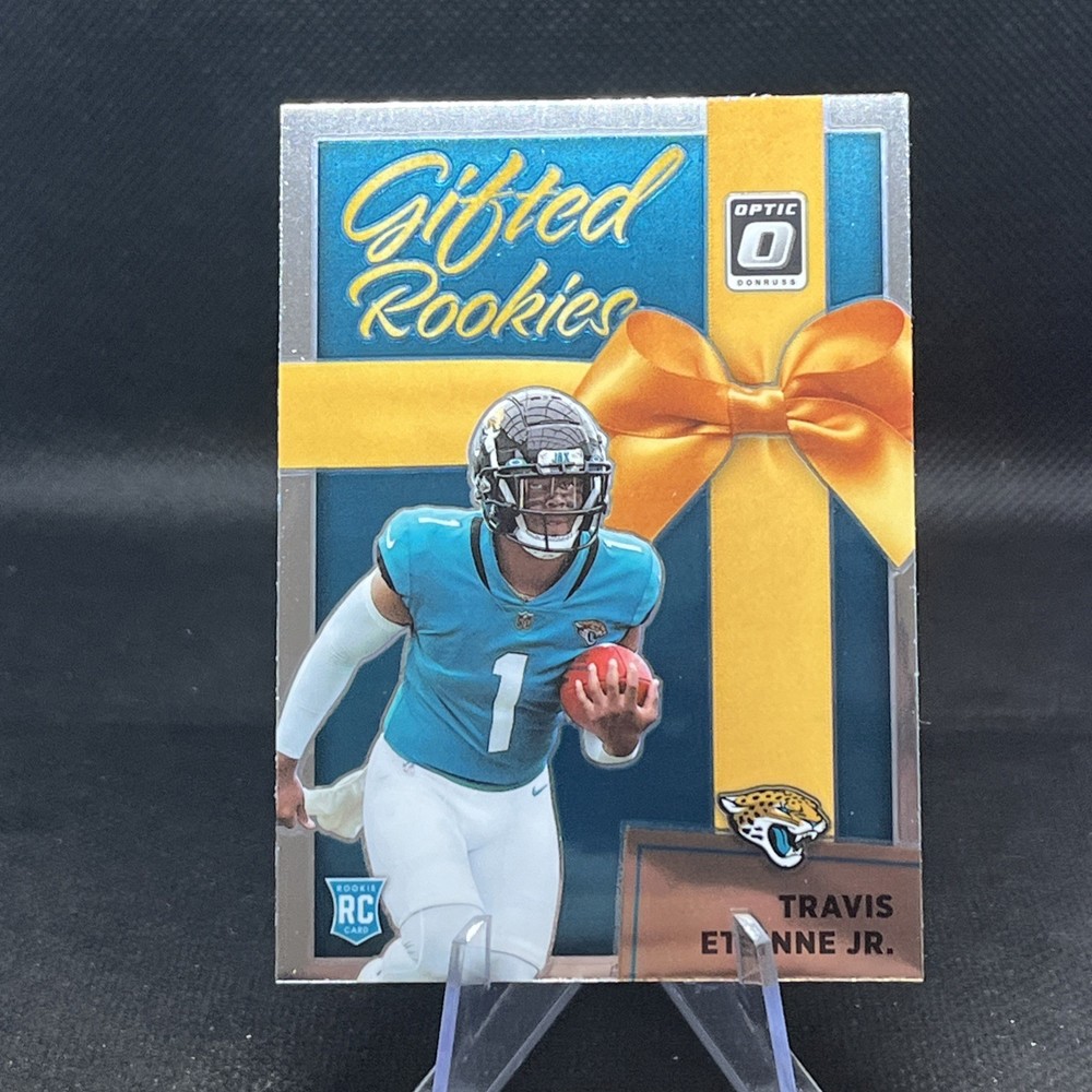 2021 Optic Football GR-14 Travis Etienne Jr Gifted Rookies Jaguars