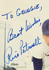 Red Sox Rico Petrocelli Signed 8&Prime; x 10&Prime; photo