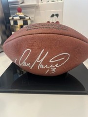 Dan Marino Signed Wilson NFL Football – HOF 12/12/1994 Dolphins Pitt Panthers
