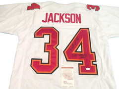 Dexter Jackson Tampa Bay Buccaneers Autographed Custom Jersey S B MVP JSA COA