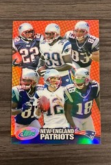 2007 eTopps Tom Brady Randy Moss New England Patriots 767/999 AFC East Champs #3