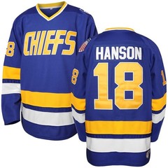 Hanson Brothers Charlestown Chiefs Hockey Jersey