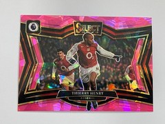 2024-25 Panini Select Premier League Arsenal Thierry Henry Field Pink Ice #248