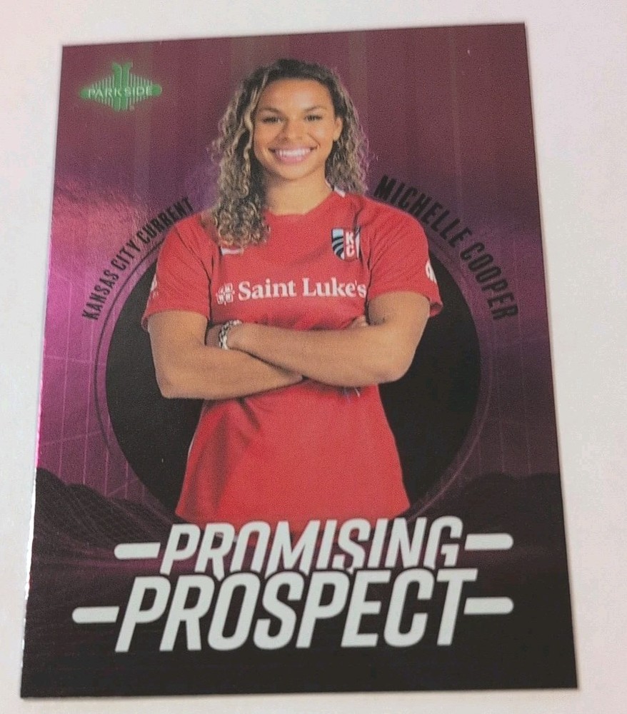 2023 Parkside NWSL Vol. 1 – Promising Prospect Michelle Cooper #PP-8 RC Rookie
