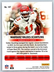 2023 Panini Prestige #147 Marquez Valdes-Scantling Xtra Points Dots Football