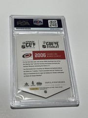 Eric Staal Signed Card Hurricanes Stanley Cup Slabbed PSA DNA PSA/DNA IP Auto a