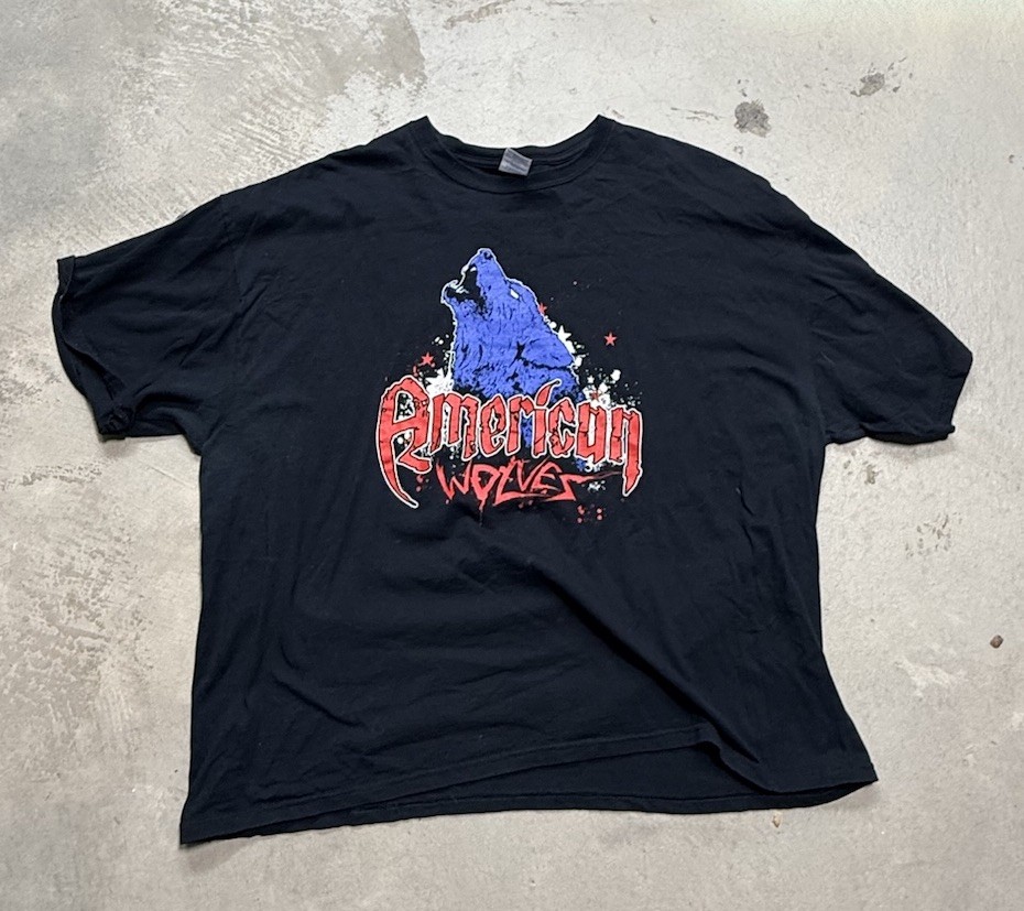 Vintage Ring of Honor ROH American Wolves T-Shirt Davey Richards & Eddie Edwards