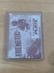 Andrew Fischer 2026 Leaf Pro Set Metal Baseball 1/1 Printing Plate