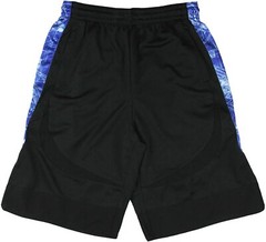 Zipway NBA Basketball Men&rsquo;s Los Angeles Clippers Blue Print Shorts, Black