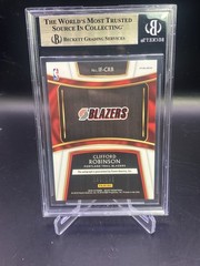 2018-19 Select Cliff Robinson In Flight Signatures /199 BGS 9.5 POP 2 Top Grade