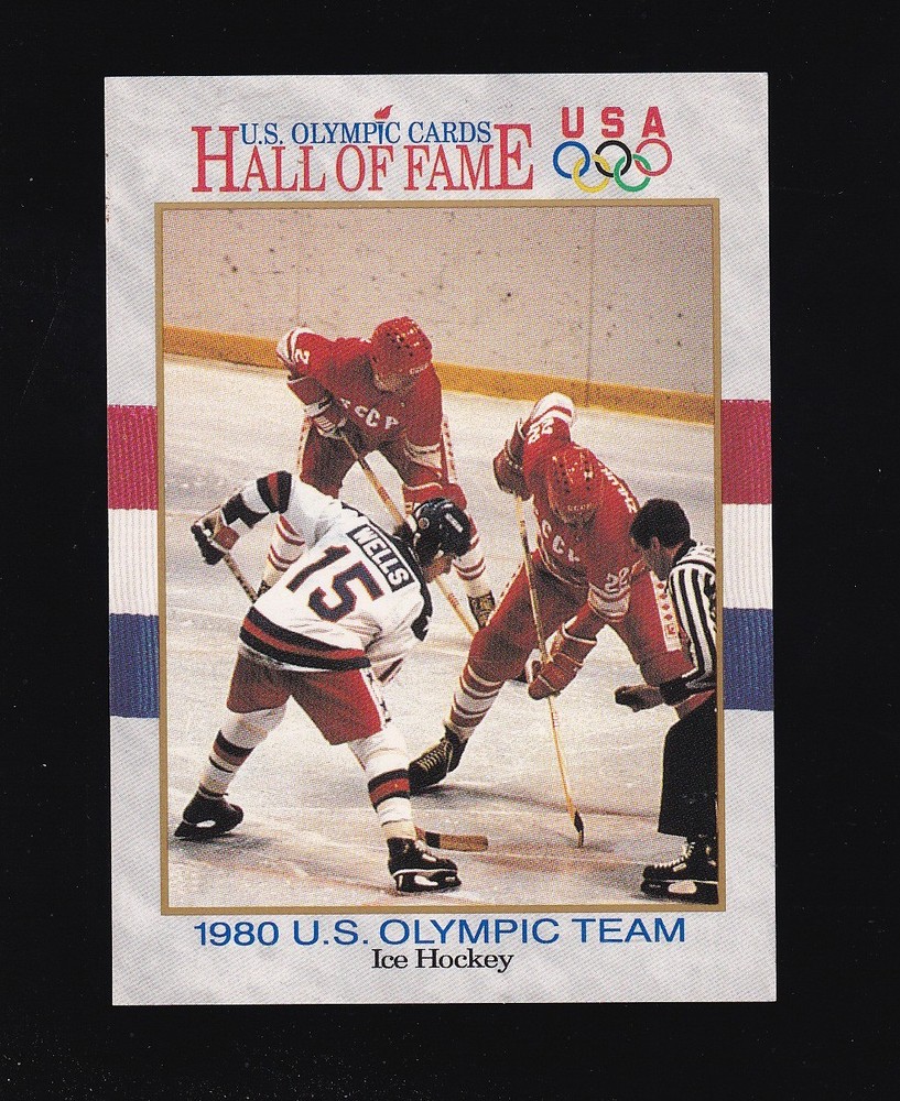 1991 Impel US Olympic Hall of Fame 1980 Ice Hockey Team #63 USA