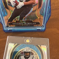 2025 Panini Select-Premier Level Tetairoa McMillan Copper Shock Prizm 584/899