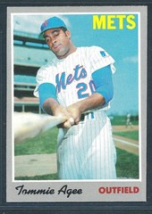 1970 Topps #50 TOMMIE AGEE New York Mets ~ NM