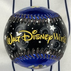 Walt Disney World 2005 Blue Black Mickey Mouse Souvenir Baseball Ball