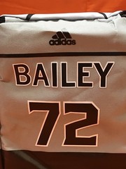 Mascot Bailey #72 LA Kings Jersey Insulated Zipped Lunch Bag Color: Gray New!